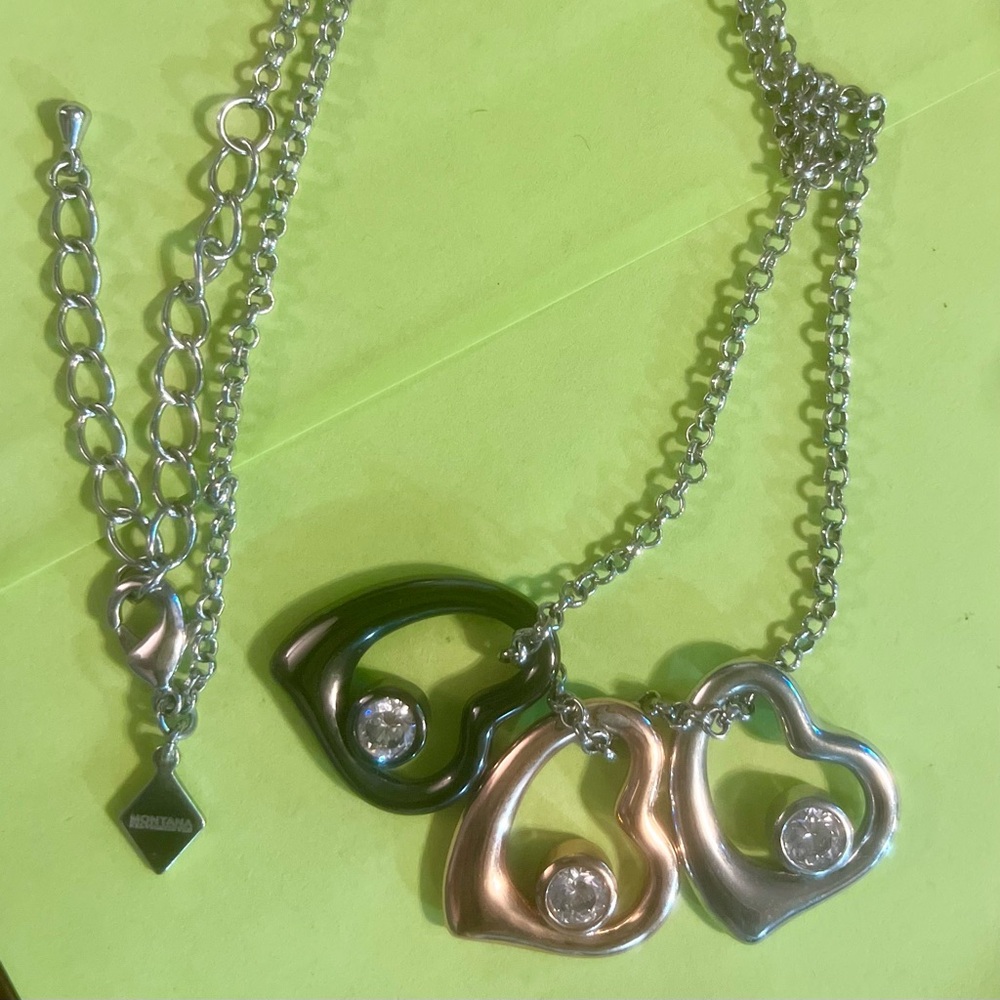 Montana Silversmith Trio Heart Necklace